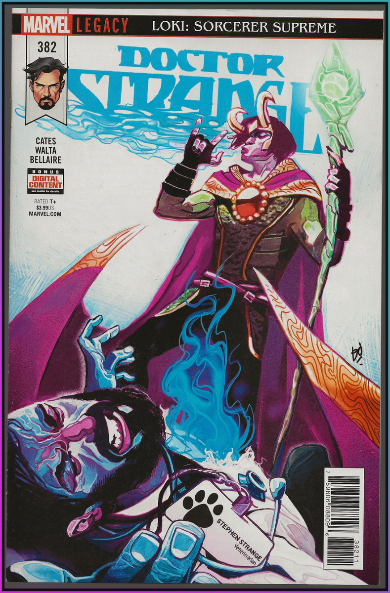 DOCTOR STRANGE #382 383 (2018) LOKI 1ST PRINT SET WALTA DONNY