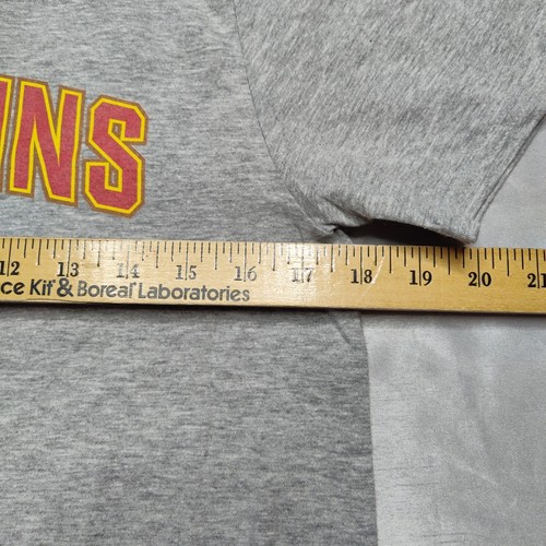 Maryland Terrapins Mens Small Heather Gray Cotton Blend Short Sleeve T-Shirt NEW - Picture 9 of 11