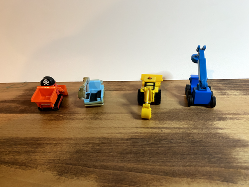 Vintage - Bob the Builder Die Cast Construction Vehicle Car Lot of 4 (magnetic) - Picture 4 of 7