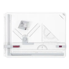 A3 Drawing Board Portable Drafting Kit Table with Ruler US
