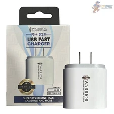 36W QC3.0+PD Dual USB Super Fast Charger with USB and Type-C Power Adapter LOT