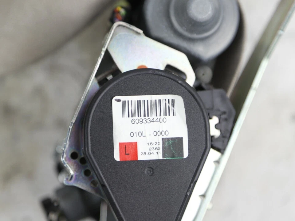 Ремень безопасности левый передний водительский для BMW 750li 2009-2015 годов выпуска устричный бежевый 72119164503 - Изображение 4 из 4