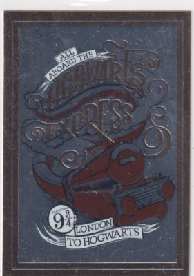 Panini Harry Potter Welcome to Hogwarts Limited Edition Card Hogwarts Express