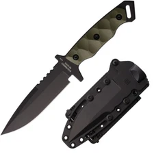 Halfbreed Blades Fixed Knife 5.25 Bohler K340 ISODUR Tool Steel Blade G10 Handle