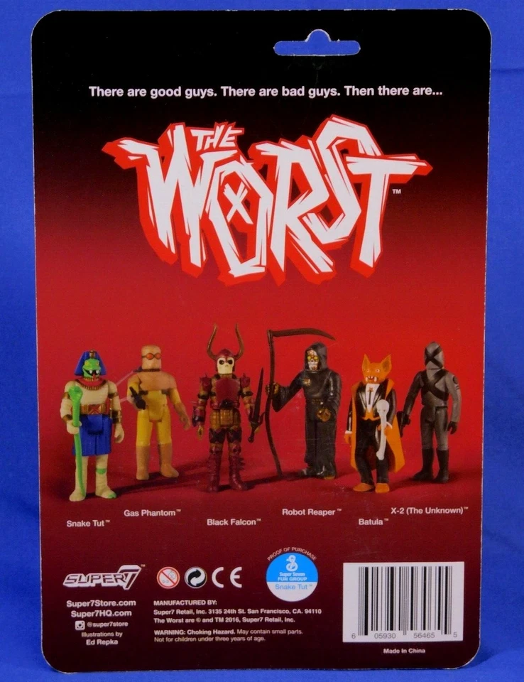 SUPER 7 LA PEOR SERPIENTE TUT CEMENTERIO CAMBIO CARA AZUL VARIANTE Foto 2 de 2