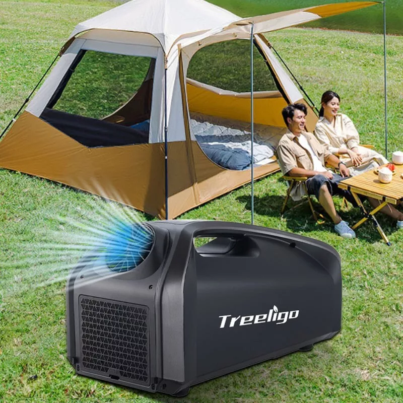 Roof top clearance tent air conditioner