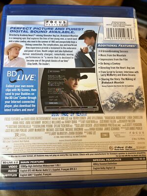 Brokeback Mountain (Blu-ray) 25192010743| eBay