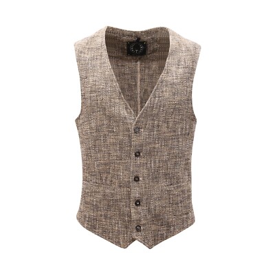 3354AV GILET slim fit  UOMO T-JACKET BY TONELLO MAN WAISTCOAT