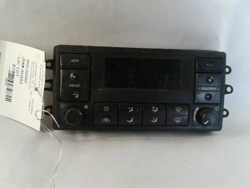 Dodge Durango 2007-2009 calentador de aire acondicionado automático control de temperatura OEM Foto 2 de 4