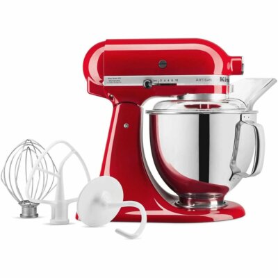 KitchenAid Artisan レッド ミキサー KitchenAid 5-Quart Artisan Tilt-Head Stand Mixer | Passion Red | eBay