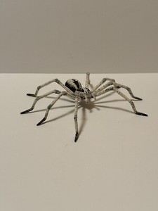 Handmade Hand-painted 4" Carolina Wolf Spider Arachnid Figurine Replica