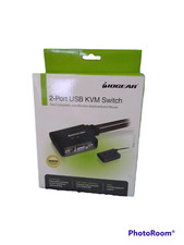 IOGear 2-Port USB KVM Switch, New In Box