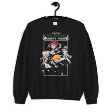 Anime Bleach Ichigo Kurosaki 4 colors Unisex Sweatshirt
