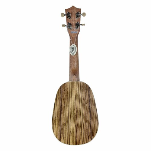 Persian UKSP-ZEBRA Zebrawood Soprano 21 inch Ukulele with Aquila Strings - Picture 3 of 6