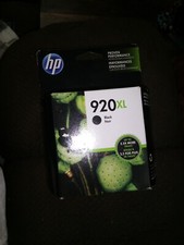 HP 920XL High Yield Black Genuine Ink Cartridge CD975AN NEW. Sealed.