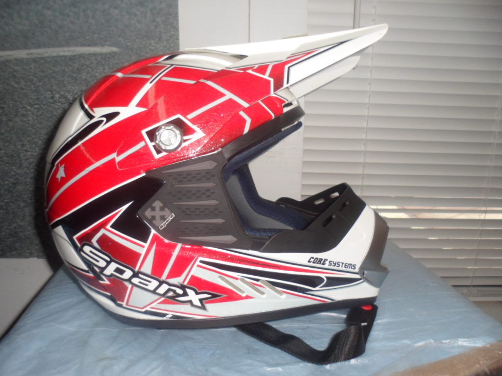 S 07 Sparx Helmet Price Motocross Helmet Sparx Helmet Visor NOS