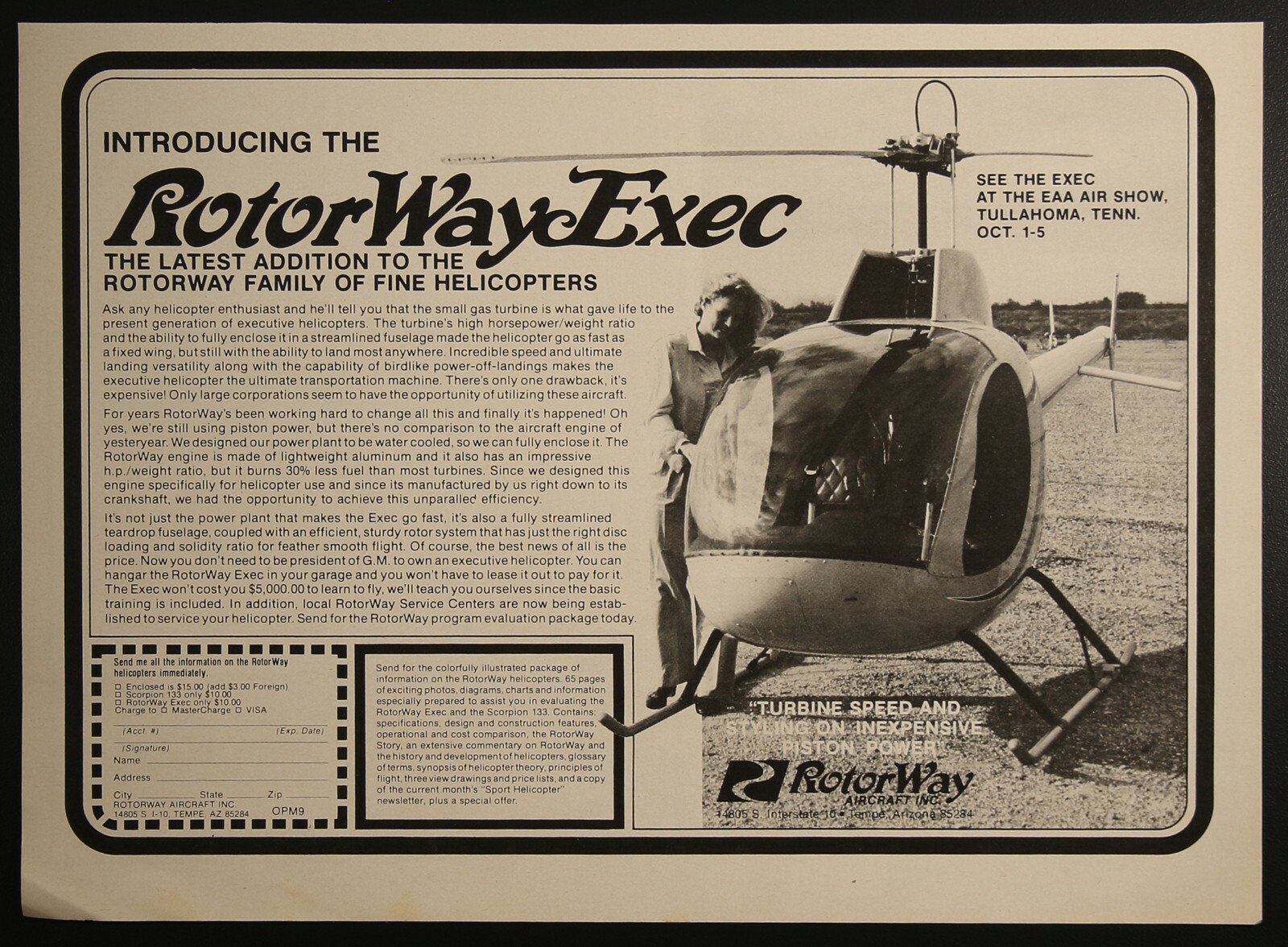 Rotorway Helicopter for sale Only 3 left at 60