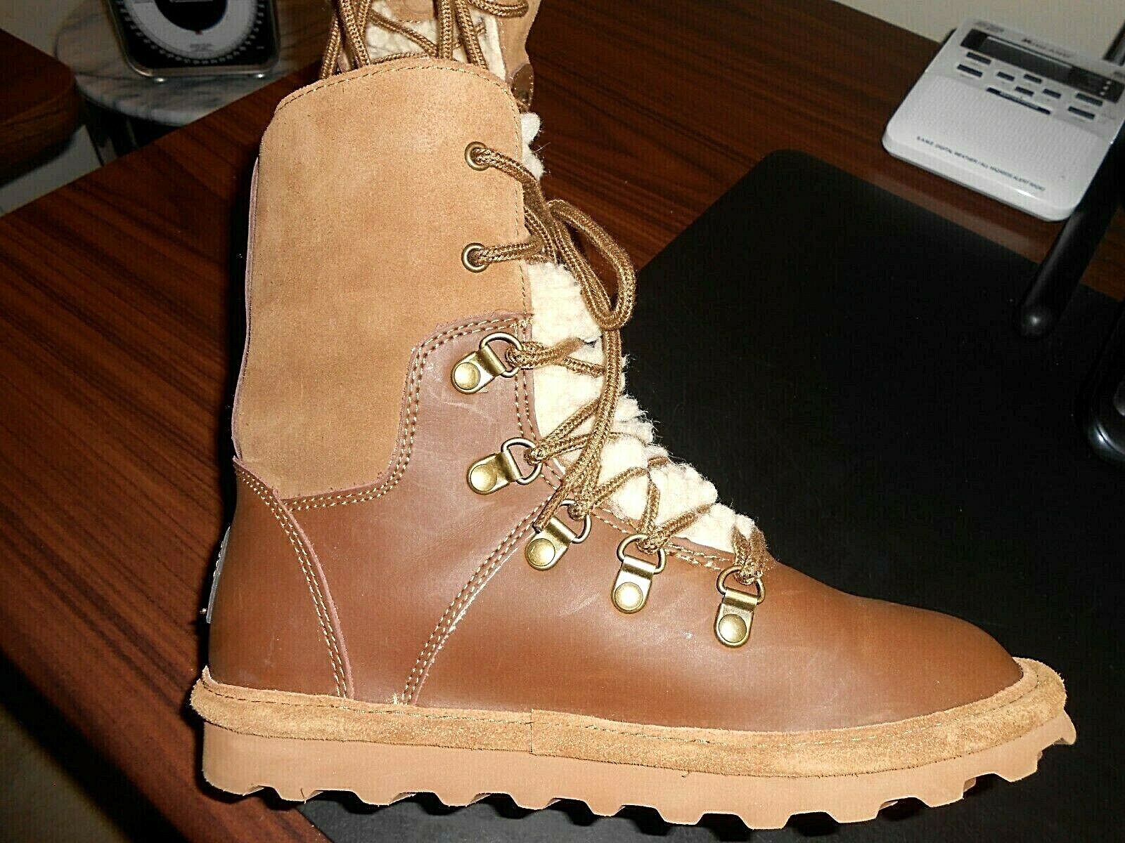 2184W DEVIN, Hickory, Leather 