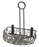 American Metalcraft Crs68 Wrought Iron Semi Round Condiment Caddy, Scroll Design on sale American Metalcraft Crs68 Wrought Iron Semi Round Condiment Caddy, Scroll Design on sale