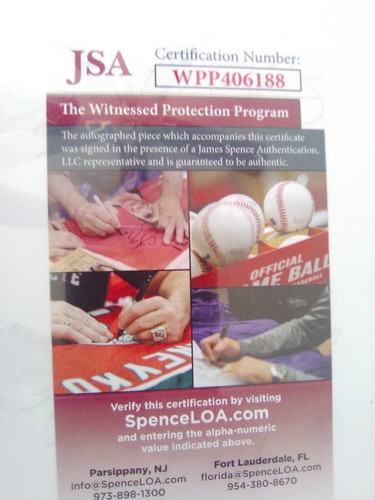 Dwight "Doc" Gooden Signed 12x18 Photo JSA Inscribed"85 Cy Young" - Picture 4 of 4