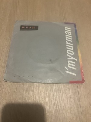 Wham! I'm Your Man 7'' Vinyl Record Single George Michael Andrew Ridgeley