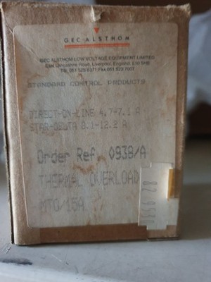 GEC INDUSTRIAL MTO15/28-3.3A / MTO152833A (GEBRAUCHT)