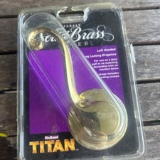 Kwikset Titan Forged Solid Brass Lever Left Handed New In Package Door Handle