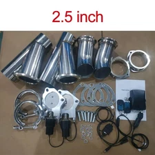 2.5''inch Electric Exhaust Valve Ypipe With Manual Control and Remote Switch Kit