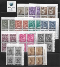 WC1_1768 VATICAN. Blocks of 1966 sets. MNH