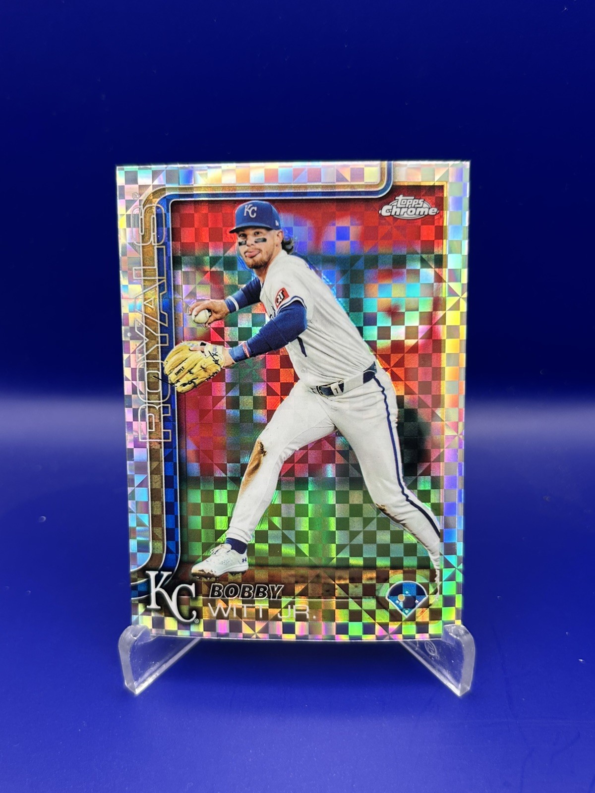 2025 Topps Chrome - Bobby Witt Jr. #93 Geometric Refractor