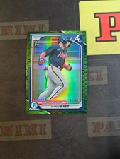 2024 Bowman Chrome Green Refractor 1st Rookie Mario Baez /99