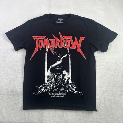 Hurry Up Tomorrow The Weekend 3rd & Final Chapter Black SS Graphic Shirt Men's L