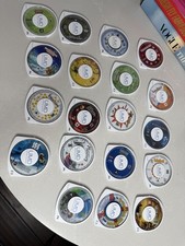 Sony PSP Game Lot 18 UMD Discs   Tested  Working   Great Titles Included