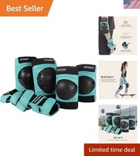 Knee Pads, Elbow Pads Wrist Guards for Men, Women Kids - Protective Gear ...
