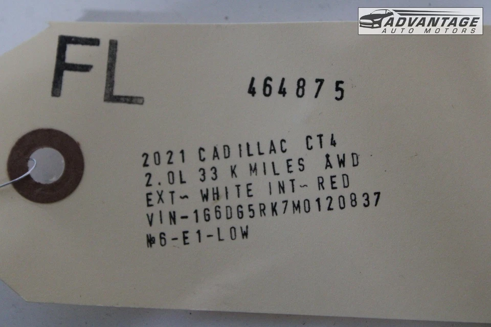 Cadillac CT4 2020-2025 sedán puerta delantera izquierda juego de bisagras superior e inferior OEM Foto 4 de 4