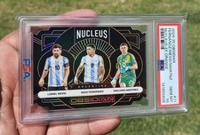 2024-25 OBSIDIAN EMILIANO MARTINEZ ENZO FERNANDEZ LIONEL MESSI 18/75 PSA 10 💎 