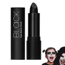Eye Black Stick Face Paint Stick  Black Face Paint,Easy to Color Eye B0CC4BPQSY