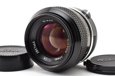 [Top MINT] Objectif Nikon Non Ai NIKKOR 50mm F/1.4 Standard Prime du JAPON #259 - Photo 1/4