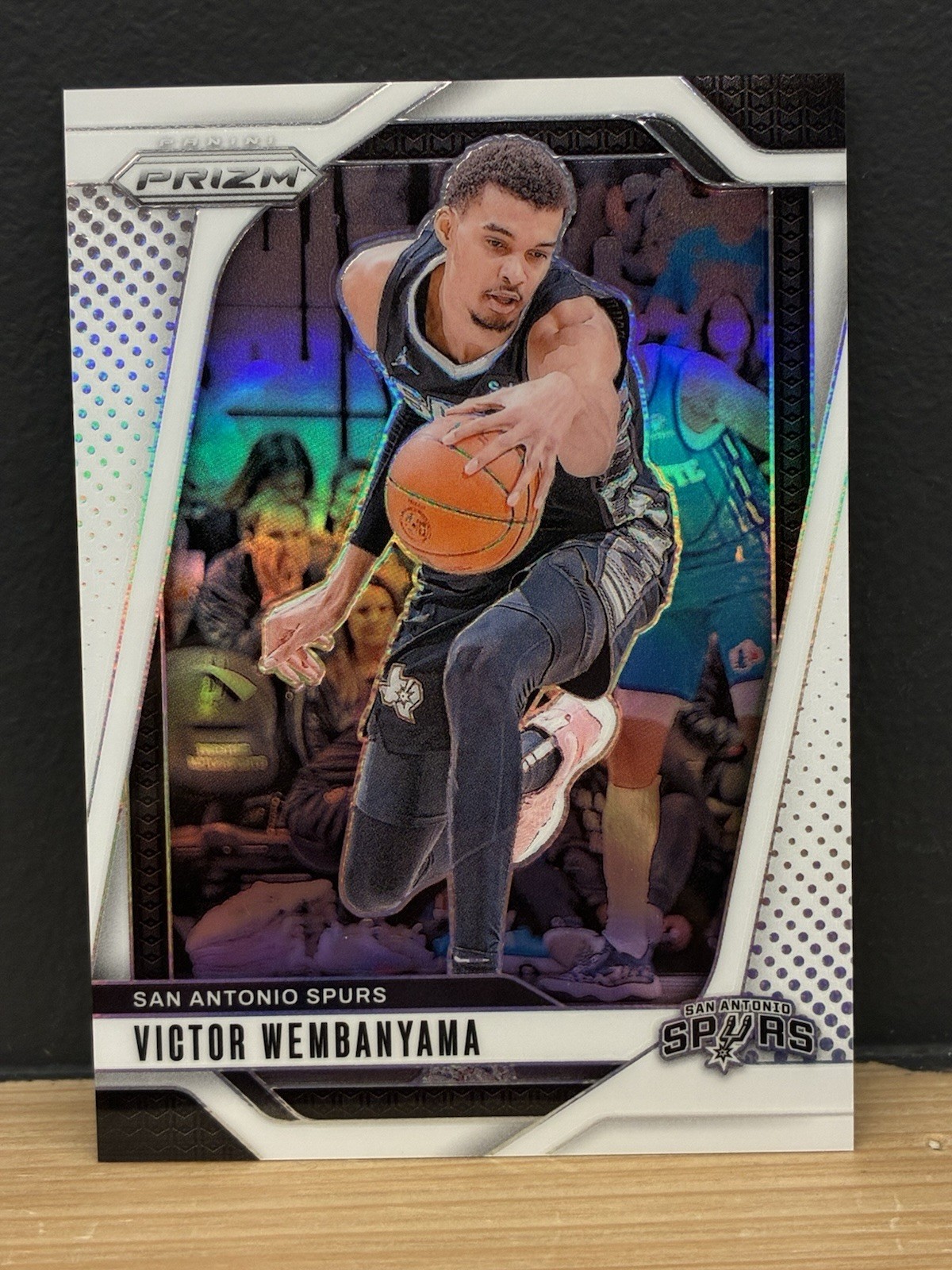 2024-25 Panini Prizm Prizms White #172 Victor Wembanyama /175 Spurs