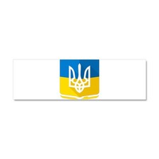 CafePress Bendera Ukraina Car Magnet 10 x 3, Magnetic Bumper Sticker (911191724)