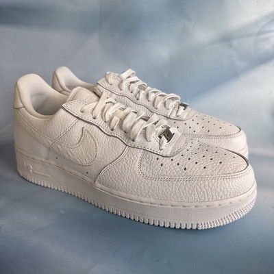 Nike Air Force 1  07 Craft Low Mens Sz 11 Triple White Sneakers CU4865-100 NEW!!