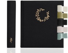 Premium Scrapbook Album   Photo Album with Writing Space   100 Pages for Mult...