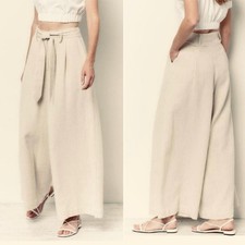 Maeve by Anthropologie Wide Leg Belted Culottes