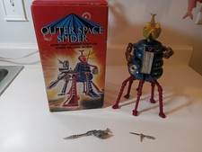 Outer Space Spider Electronic Walking Robot Lights 1984 Working in Box Working 