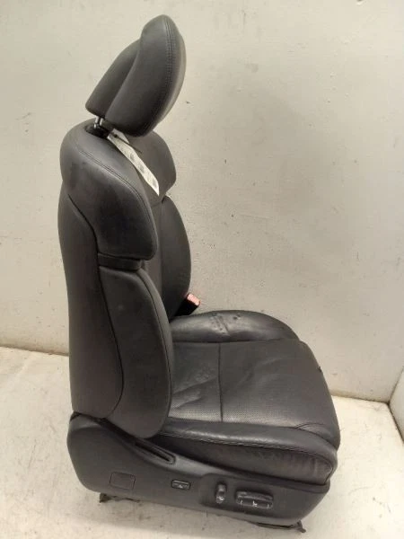 2007 LEXUS GS450H 底座乘客侧黑色 LA28 皮革前座 — 第 3/4 张图片