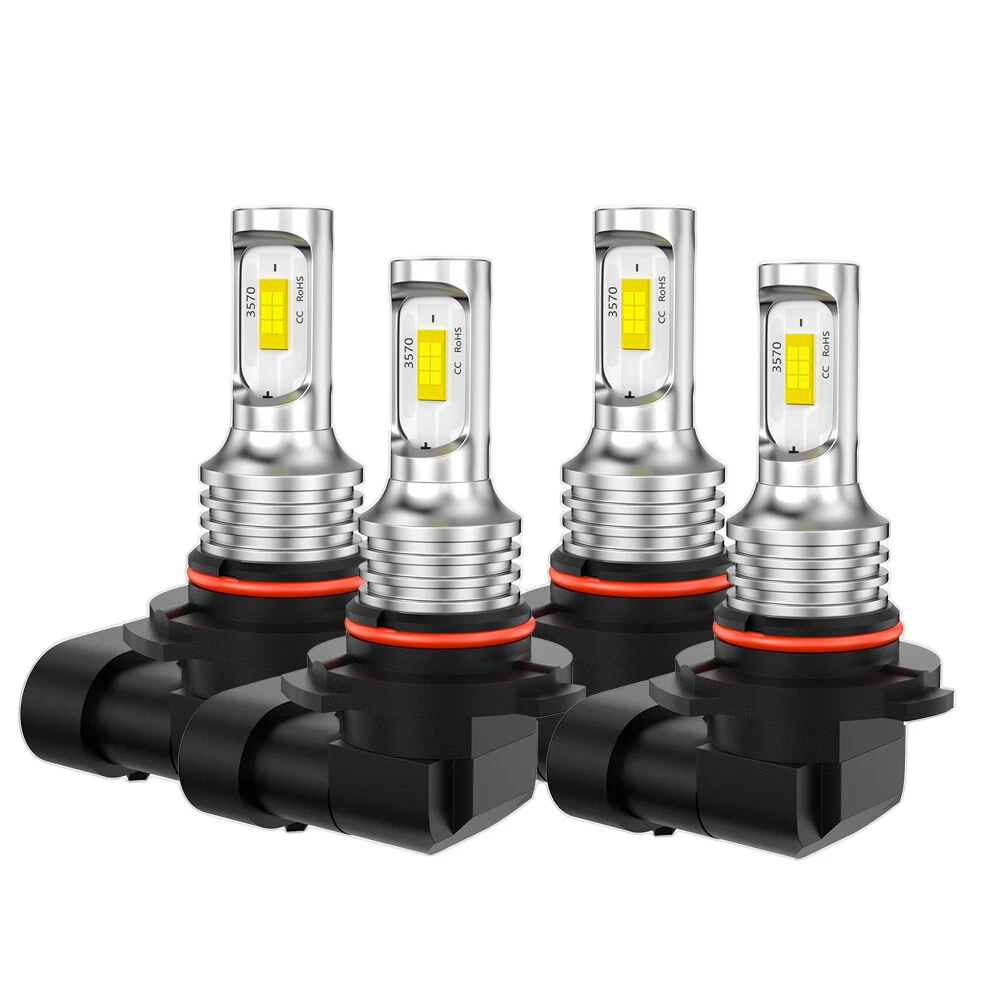 For 2007 Chevy Silverado 2500 HD Classic LED Headlight High Low Beam Light Bulbs