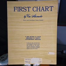 Erste Karte von Van Alexander Arrangieren Notenbuch Theorie Unterricht 1971