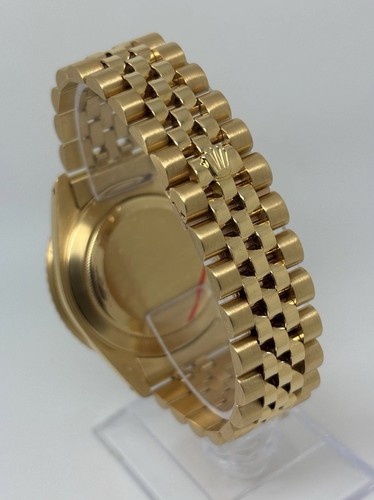 Rolex GMT Master Rare 18ct Yellow Gold Nipple Dial Jubilee Gents Watch 16758 - Picture 18 of 24