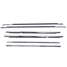 Car Door Window Molding Trim Compatible for Toyota Land Cruisers FJ80/ FZJ80