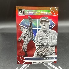 2023 Donruss Baseball Diamond Kings Base Holo Red #16 Bob Feller /2023